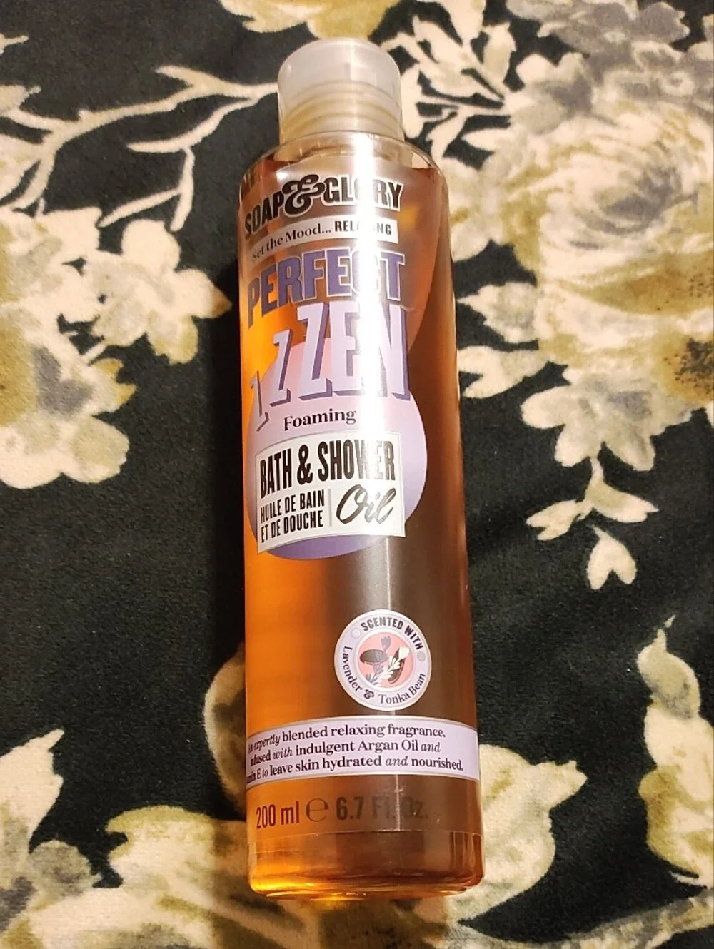 Soap & Glory Perfect 17 Zen Foaming Bath & Shower Oil - Orange with Gold Label